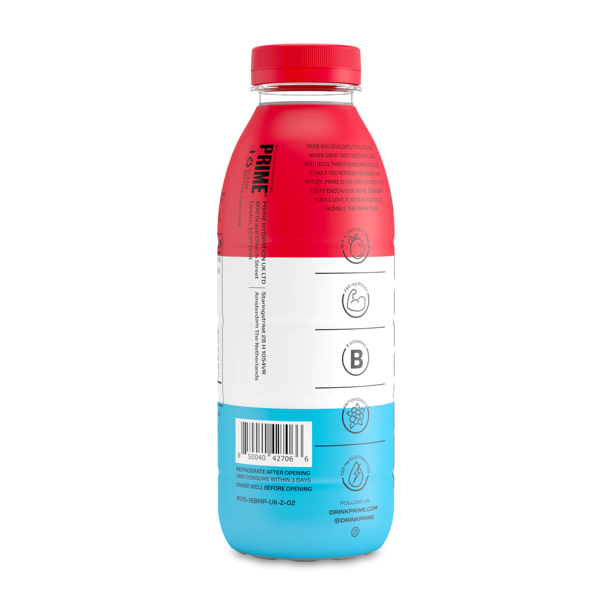 Prime Drink Icepop KSI Bottles 500ml - United Kingdom, New - The