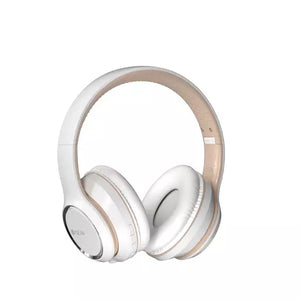 Devia - Kintone Foldable On-Ear Wireless Bluetooth Headphones White