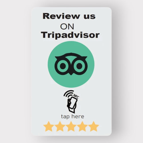 NFC Tripadvisor Review Card - Bedfordshire Phone Sales