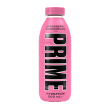 Load image into Gallery viewer, Prime Hydration Drink by Logan Paul &amp; KSI 500ML Bottle (Strawberry Watermelon)