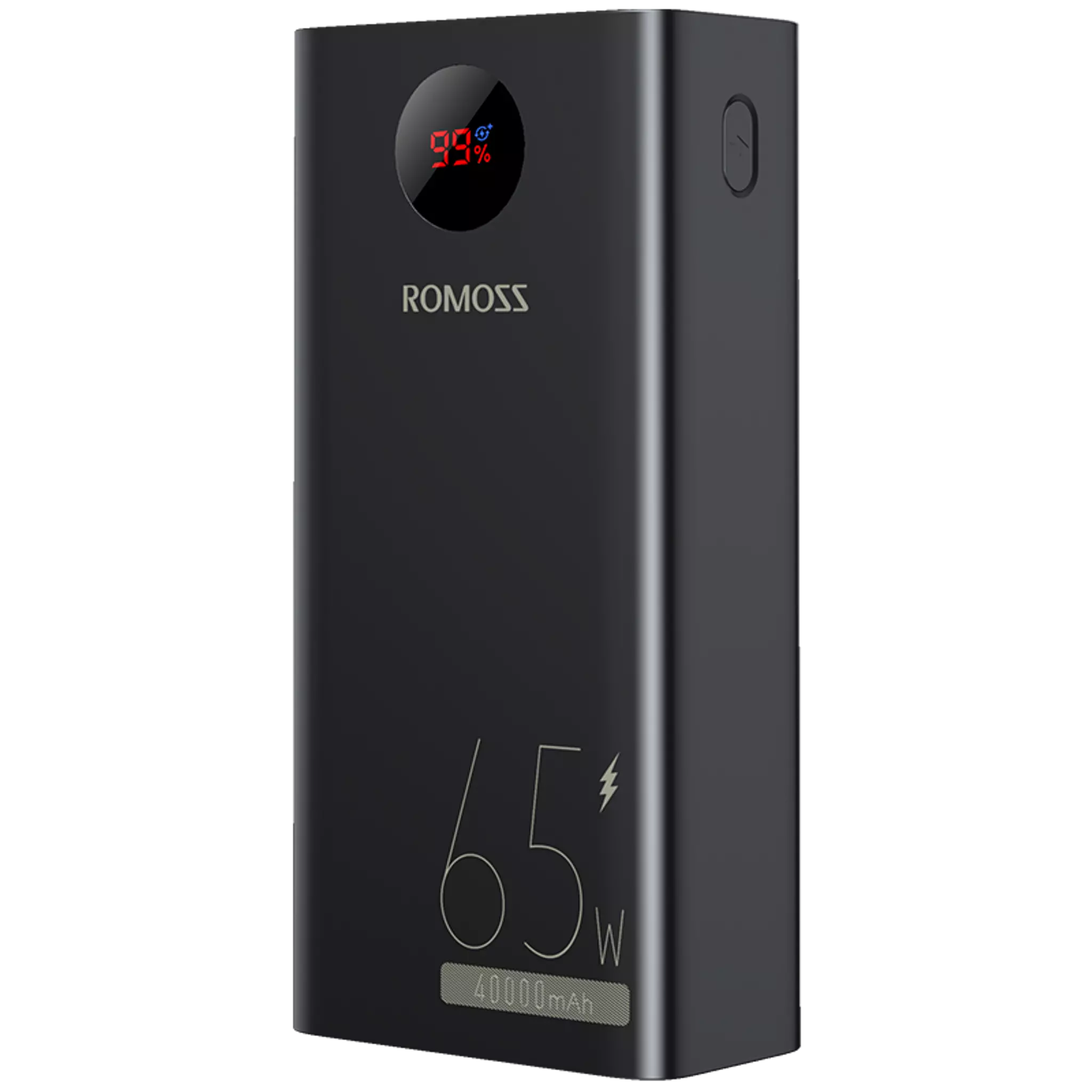 Romoss PEA40 Pro 40,000mAh 65W Digital Display Metal Powerbank Black