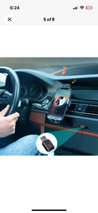 BPS Micro FM Wireless Bluetooth Transmitter Car Adapter Black