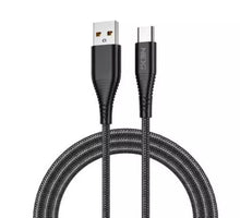 Load image into Gallery viewer, NEXi Braided Nylon USB-A to USB-C Cable 1 Meter Black