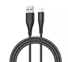 Load image into Gallery viewer, NEXi Braided Nylon USB-A to Lightning Cable 1 Meter Black